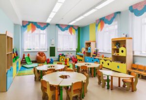 Raum im Kindergarten